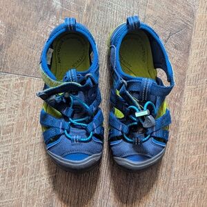 Keen Kids Navy and Teal Sandals